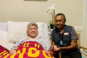 Agnes and resident Verna_.jpg