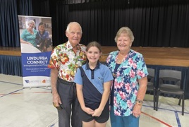 Bud, Elaine and their great granddaughter Tahlullah_.jpg Bud, Elaine and their great granddaughter Tahlullah_.jpg