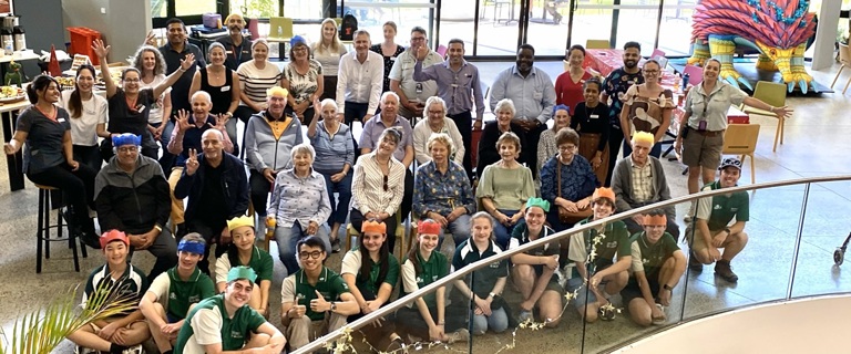 Greenwood and Willowdale residents with YATZ students.jpg Greenwood and Willowdale residents with YATZ students.jpg